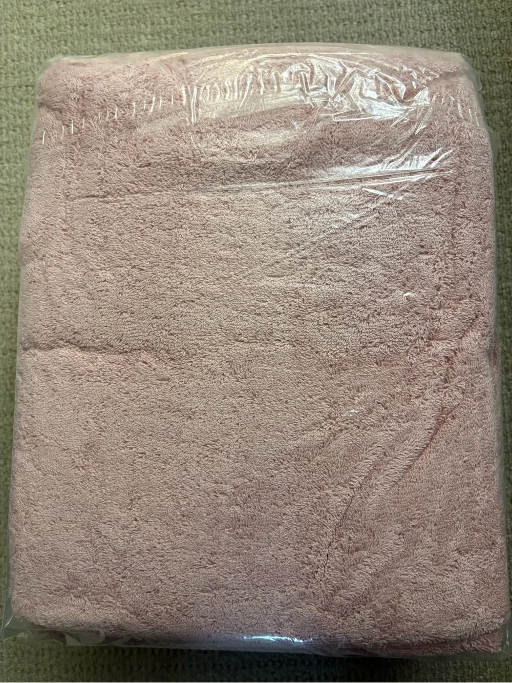 Pink Bath Towel - Plush Cotton Set of 4